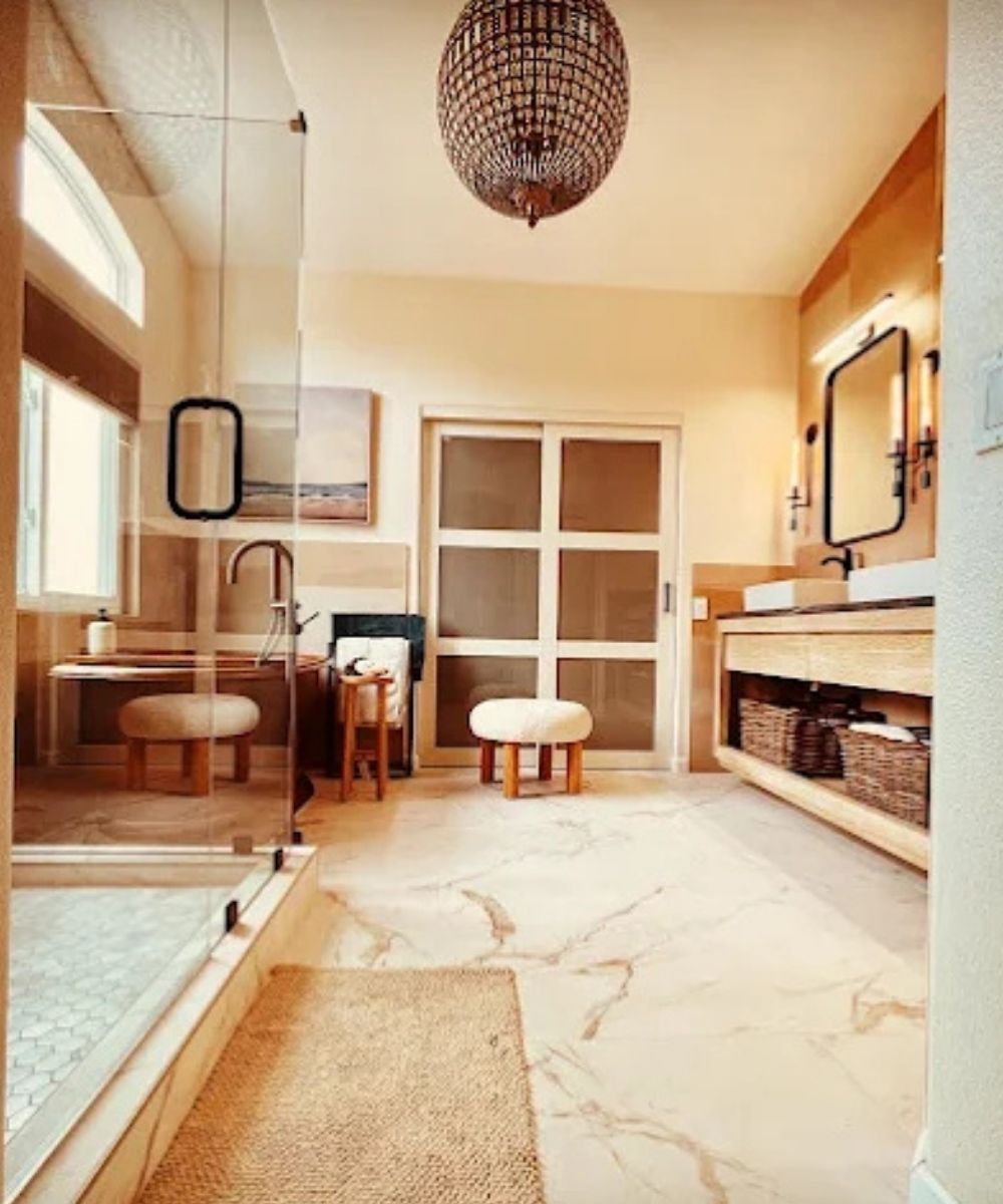 bathroom remodel remodeled bathroom