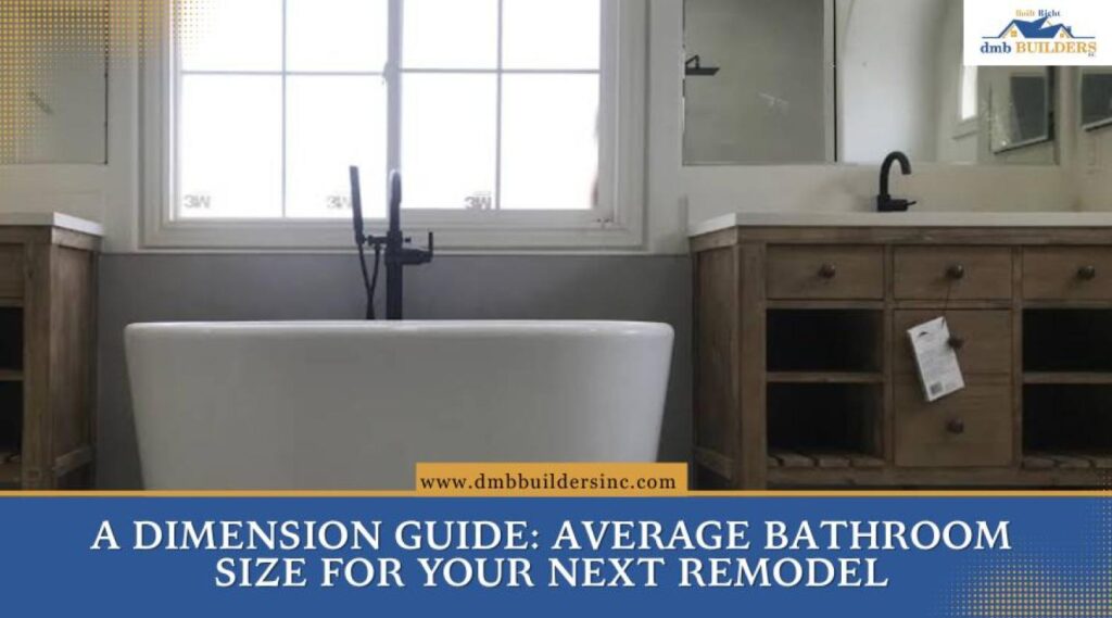 A modern bathroom featuring a white soaking tub and a rustic wood vanity with a black faucet.