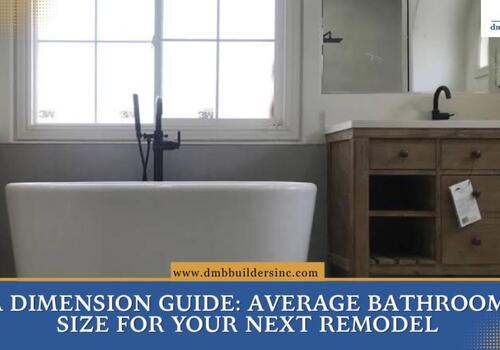 A modern bathroom featuring a white soaking tub and a rustic wood vanity with a black faucet.